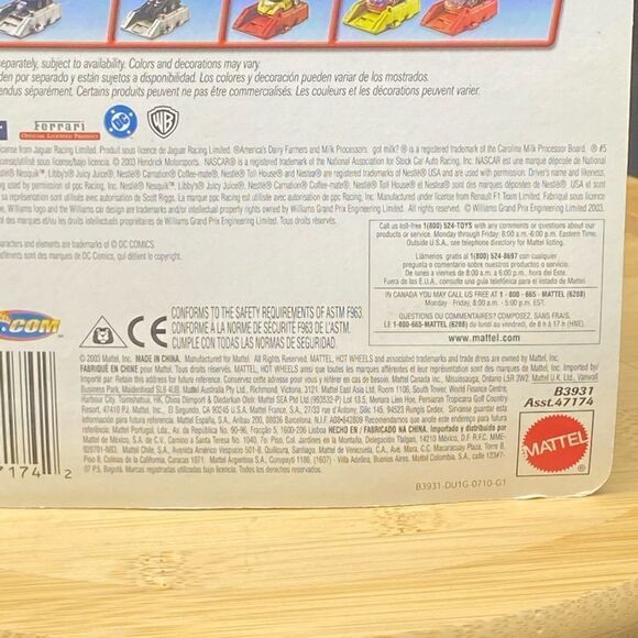 NIOB Hotwheels Speed Demon Jeff Gordon stock car by Mattel 2003 - Picture 8 of 8